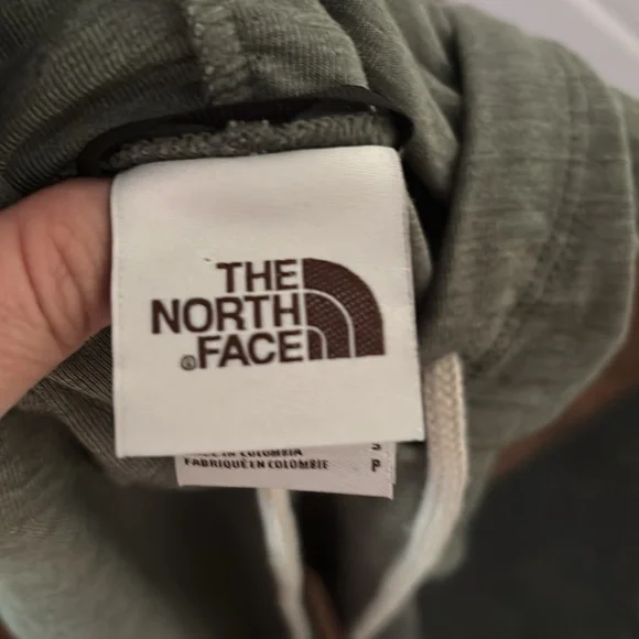 THE NORTH FACE • Thyme Heather Westbrae Knit Pullover Hoodie Size Small - Picture 4 of 11